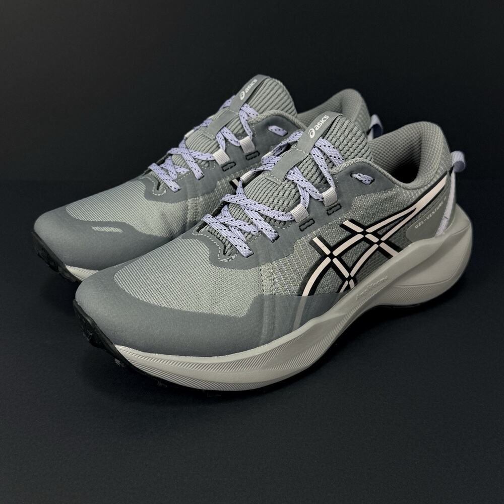 ASICS Gel-Venture 11 Women’s Size 8 Trail Running Shoes Gray Lavender New